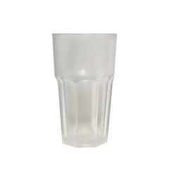 Reusable plastic cup, Frosted