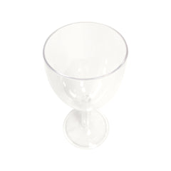 Wiederverwendbares Weinglas aus Kunststoff, Kelch