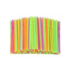 Colored biodegradable straws