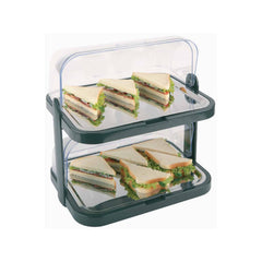 Rolltop display cooler