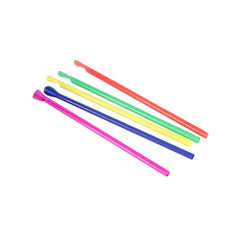 Colored biodegradable straws