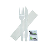 Set tacamuri compostabile albe cu sare+piper