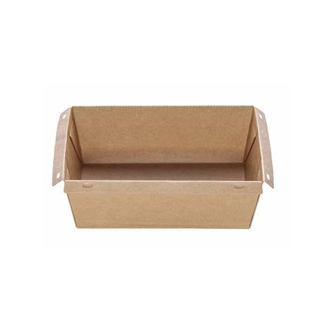 Cutie meniu carton kraft cu capac