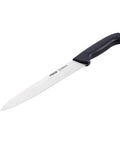 Cuțit bucătar Pirge, lamă îngustă 20 cm, mâner negru
