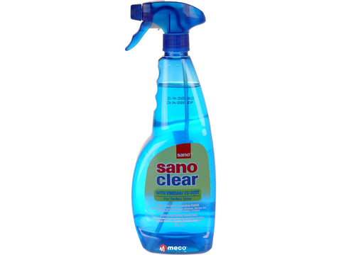 Detergent Sano Clear cu Oțet 1L, multisuprafețe, cu pulverizator