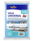 Lavete universale Clarina VELA, set 10 bucăți, curățenie HORECA