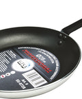 Tigaie profesională din aluminiu teflonată, 28 cm diametru, 5.5 cm adâncime, pentru bucătării HORECA.