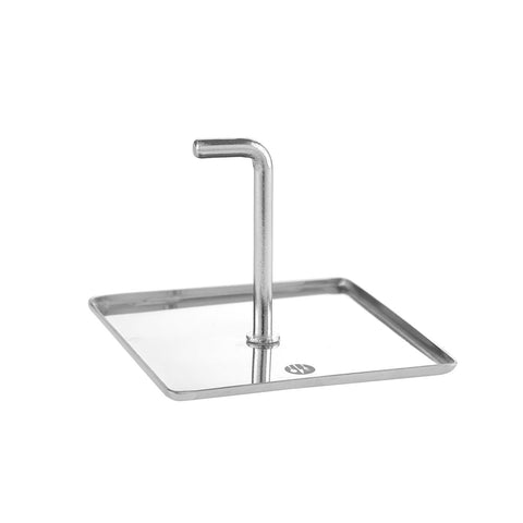 Presă de decorare pătrată Hendi 80x80 mm, perfectă pentru plating profesional și porționare uniformă HORECA.