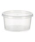 Caserolă rotundă plastic 500ml, 50 bucăți, takeaway HORECA