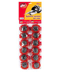 Spălător spiralat profesional inox, set 12 bucăți, 40g, curățenie HORECA