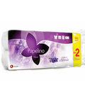Hârtie igienică Papelino Finesse, lavandă, 3 straturi, 10 role