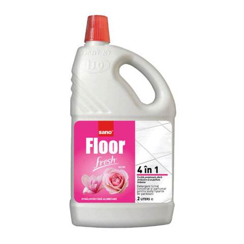 Detergent pardoseli Sano Floor Fresh Musk 2L, lichid concentrat