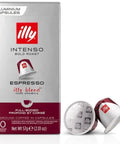 Cafea Illy Intenso în capsule, pentru un espresso puternic și aromat în locații HORECA.