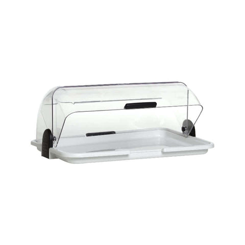 Roll-top display