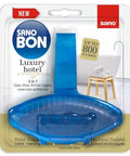 Odorizant WC Sano Bon Blue Luxury 5în1, 55g, solid, curățare igienizare parfumare