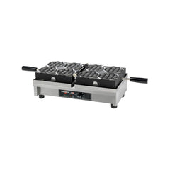 Aparat pentru vafe deschidere 180°, stânga-dreapta, simplu, Gaufrier Sucette, Krampouz