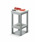 Butuc profesional Forcar cu structură inox și blat polietilenă 40x40x5 cm, ideal pentru preparare HORECA.