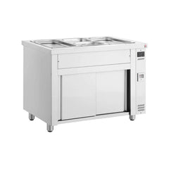 Bain Marie cu dulap neutru, 3 GN1/1, Inomak