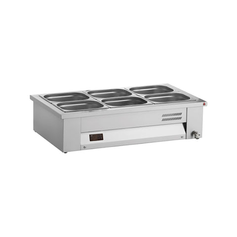 Bain Marie de Banc, 3 GN1/1, Inomak