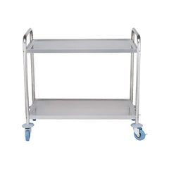 Cărucior-gheridon servire cu 2 rafturi, 800x500x940mm, Bonner