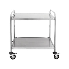 Cărucior-gheridon servire cu 2 rafturi, 800x500x940mm, Bonner