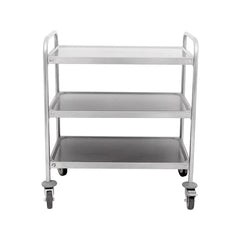Cărucior-gheridon servire cu 3 rafturi, 800x500x940mm, Bonner