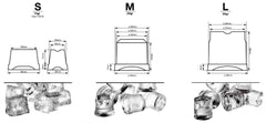 Mașină cuburi de gheață, producție 135kg/24h, Seria SS, ICETECH