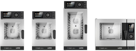 Elektrischer Konvektionsofen für gastronomische Zwecke, mit Boiler, 6 GN1/1-8,25 kW, Lainox Naboo Compact Reloaded