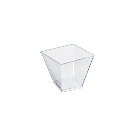 Cupă Romb Transparentă, 95 ml, din PS