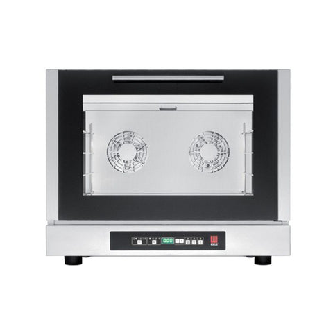 Cuptor electric, 4 tăvi 600x400mm, control digital, cu umidificare indirecta, monofazic, Snack EKF 464 D