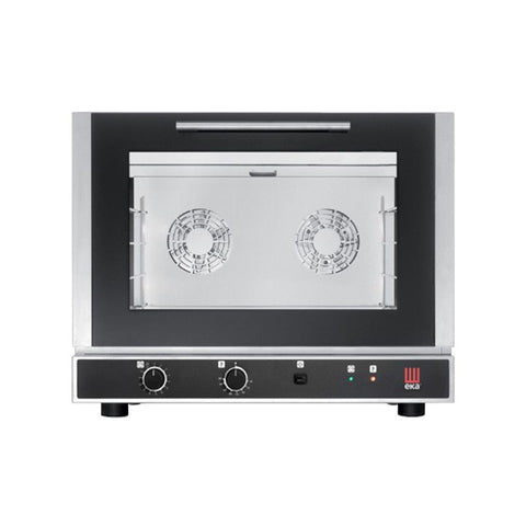 Cuptor electric, 4 tăvi 600x400mm, control mecanic, cu umidificare indirecta, monofazic, Snack EKF 464