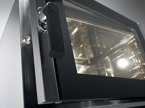 Cuptor electric, 4 tăvi 600x400mm, control mecanic, cu umidificare directa, monofazic, Snack EKF 364 UD