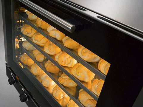 Cuptor electric, 3 tăvi 600x400mm, control digital, cu umidificare directa, monofazic, Snack EKF 364 D UD