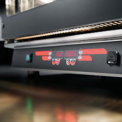 Elektrobackofen für 6 Bleche 600×400 mm oder GN1/1, Nerone MID DIGITAL