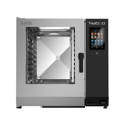 Electric convection gourmet oven, with direct steam, 10 GN2/1-20 GN1/1, Lainox Naboo Boosted
