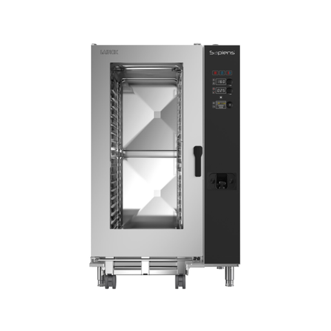 Elektrischer Konvektions-Gourmet-Backofen mit Boiler, 20 GN2/1-40 GN1/1, Lainox Sapiens Boosted
