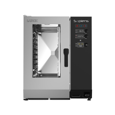 Gas-Konvektions-Gourmet-Backofen mit Boiler, 10 GN1/1, Lainox Sapiens Boosted