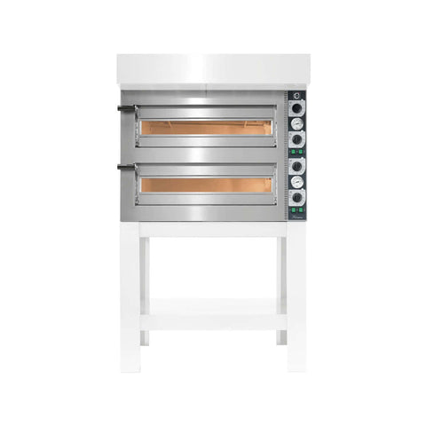 Cuptor pizza electric, 4+4 pizza Ø350 mm, TZ435/2M, Cuppone Tiziano