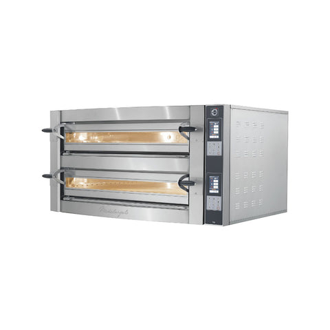 Electric pizza oven, 6+6 pizzas Ø350 mm (720x1080mm), ML635/2CD, Cuppone Michelangelo
