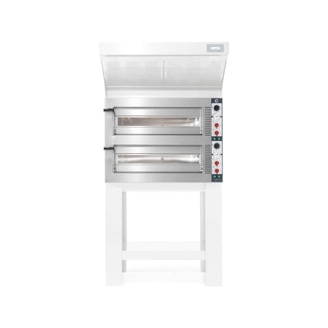 Cuptor pizza electric, 4+4 pizza Ø350 mm, TP435/2CM, Cuppone Tiepolo