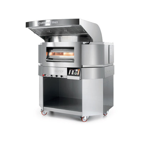 Cuptor pizza electric cu blat rotativ, 7 pizza Ø350 mm, GT110/1TS, Cuppone Giotto