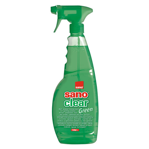 Detergent geamuri Sano Clear Green 1L, lichid