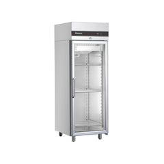 Dulap congelare inox 1 ușă din sticlă, finisaj inox, CBP172/GL, Inomak
