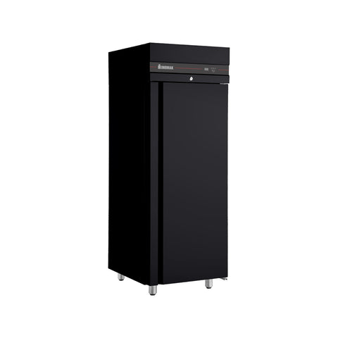 Dulap congelare inox 1 ușă, slim, finisaj negru, CBPB172/SL, Inomak