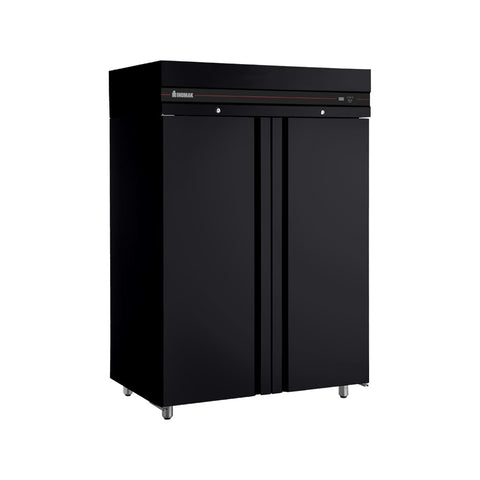 Dulap congelare inox 2 uși, finisaj negru, CFPB2144, Inomak