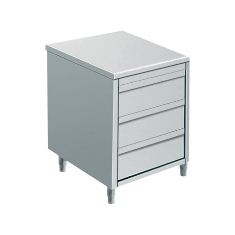 Dulap neutru cu 3 sertare 500x700x850mm, Bonner