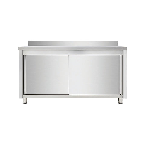 Dulap neutru cu rebord și 2 uși glisante 1500x600x950mm, Bonner