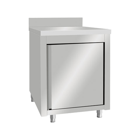Dulap neutru cu rebord o ușă batantă 600x600x950mm, Bonner