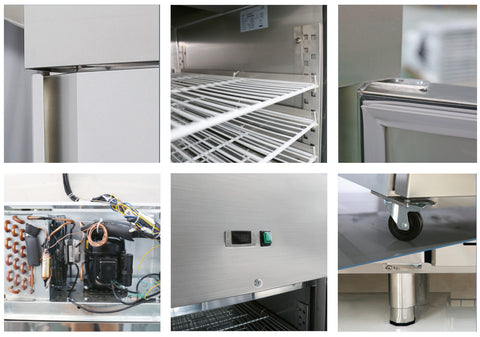 Dulap refrigerare inox 1 ușă, GML650TN, Bonner