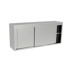 Dulap suspendat cu uși inox 1600x403x692mm, ETS316A, Inomak